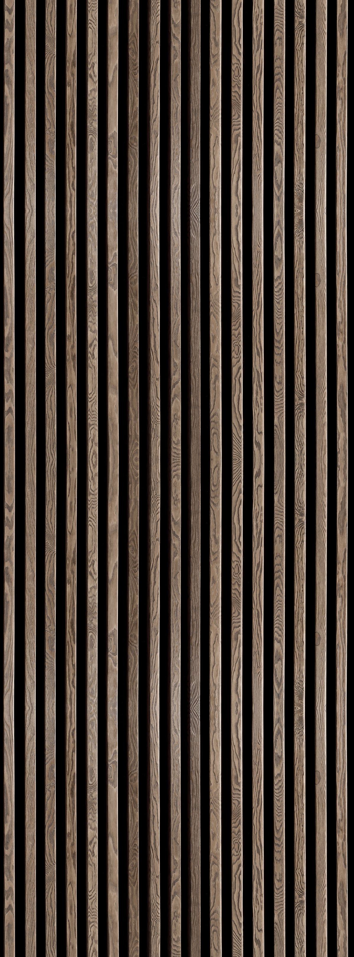 Rib Wood Oak mural by Rebel Walls