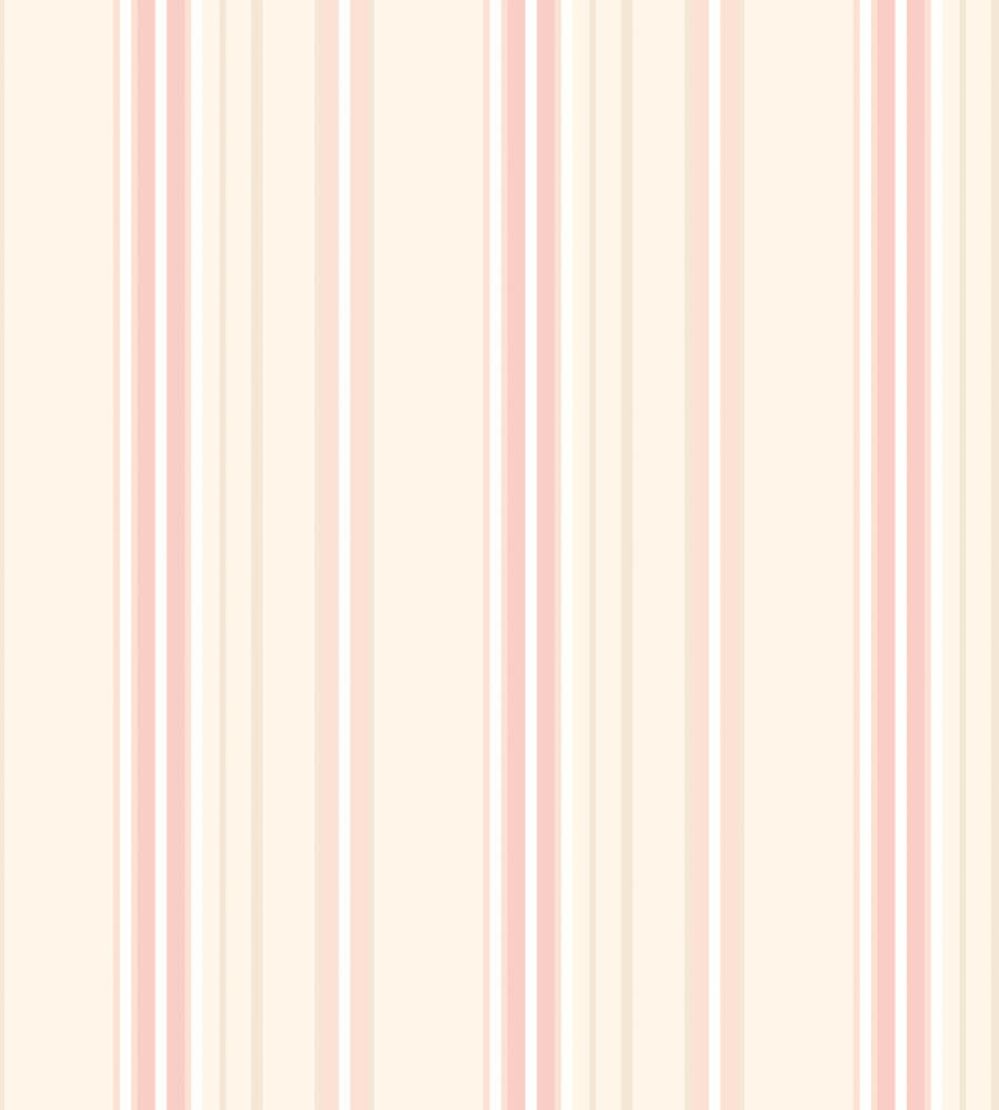 Ribbon Mix Stripe Wallpaper by Ohpopsi Blossom