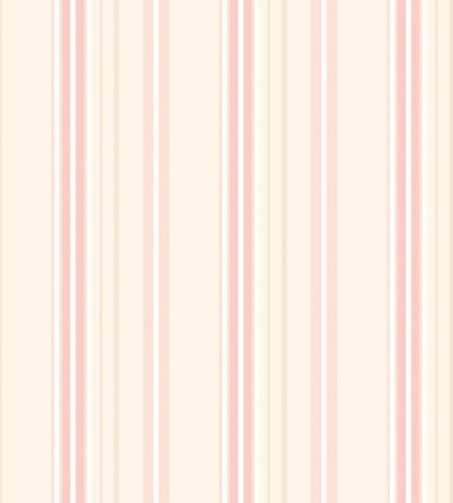 Ribbon Mix Stripe Wallpaper by Ohpopsi Blossom