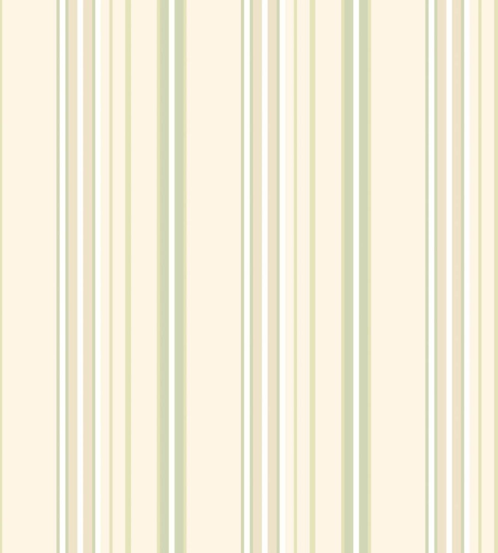 Ribbon Mix Stripe Wallpaper by Ohpopsi Fennel