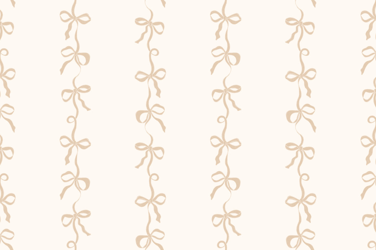 Ribbon Neutral mural by Hovia