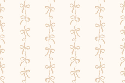 Ribbon Neutral mural by Hovia