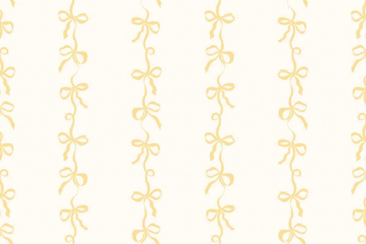 Ribbon Yellow mural by Hovia