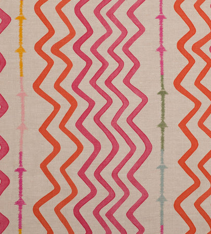 Rick Rack Fabric by Christopher Farr Cloth Hot Pink