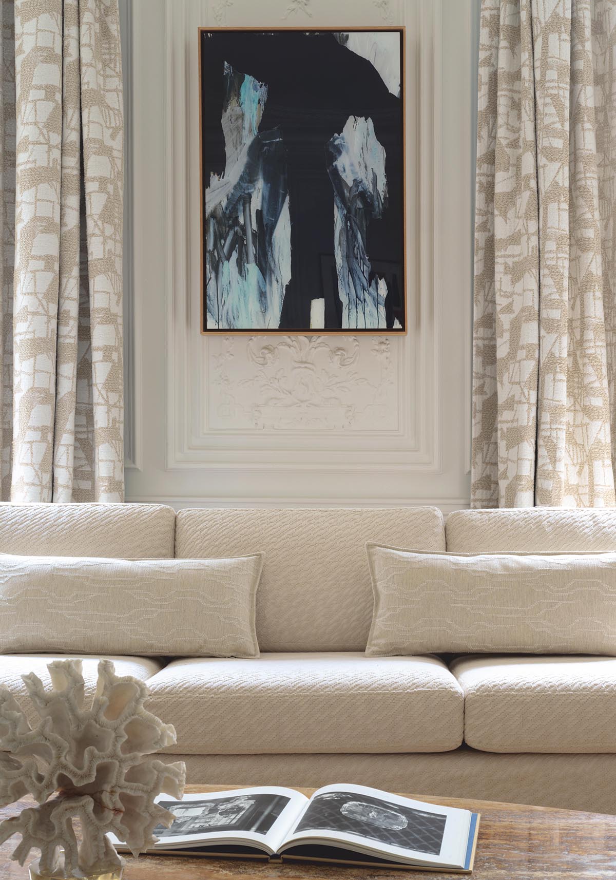 Rima Fabric by Pierre Frey shown in a room setting (view 2)