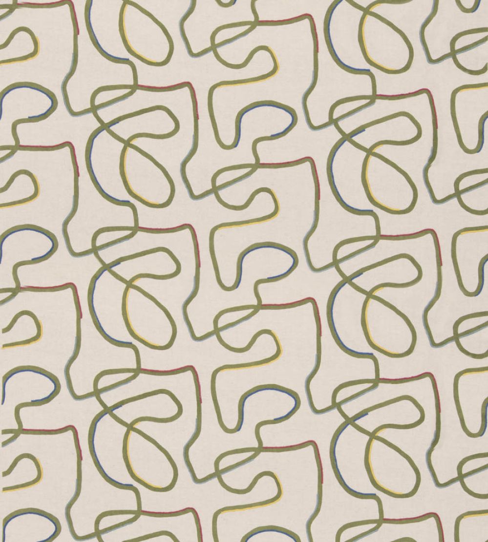 Ring Road Fabric by GP & J Baker Sage