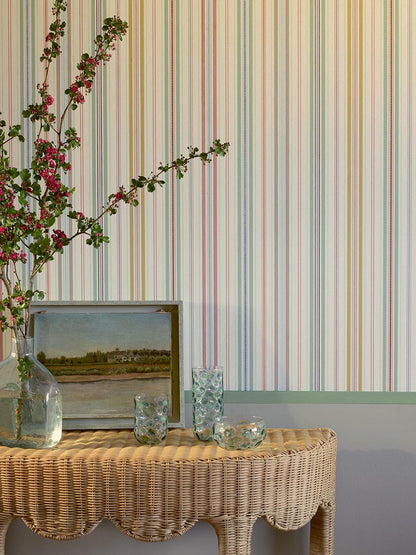 Rio Javari Wallpaper by Pierre Frey shown in a room setting (view 2)