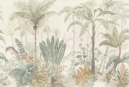 Rio Spring Bloom mural by Woodchip & Magnolia
