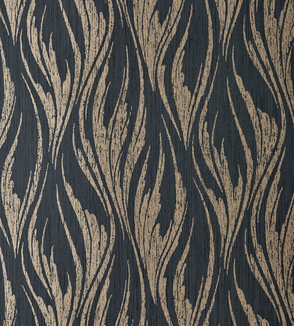 Ripple Wallpaper by 1838 Wallcoverings Bracken