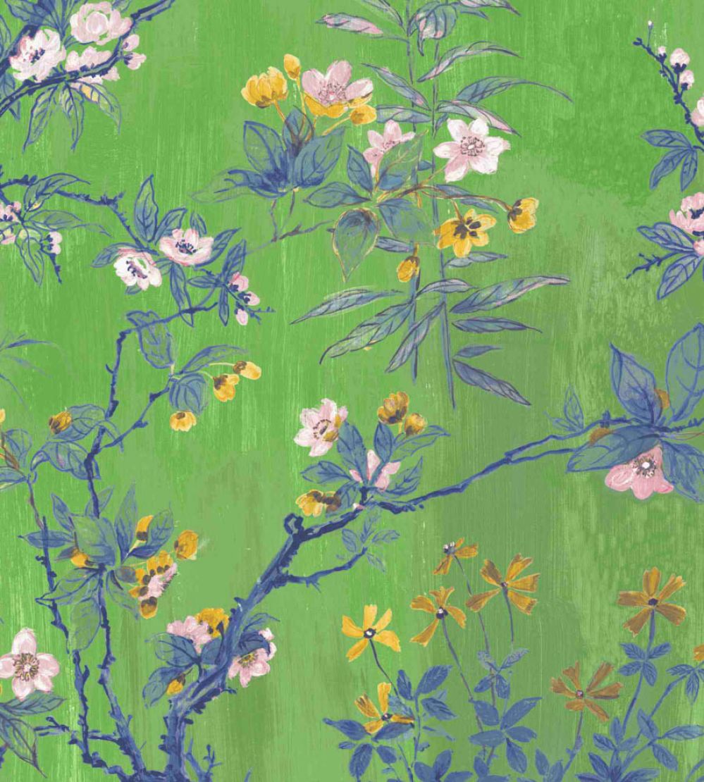 Rivington Wallpaper by Woodchip & Magnolia Lush Green