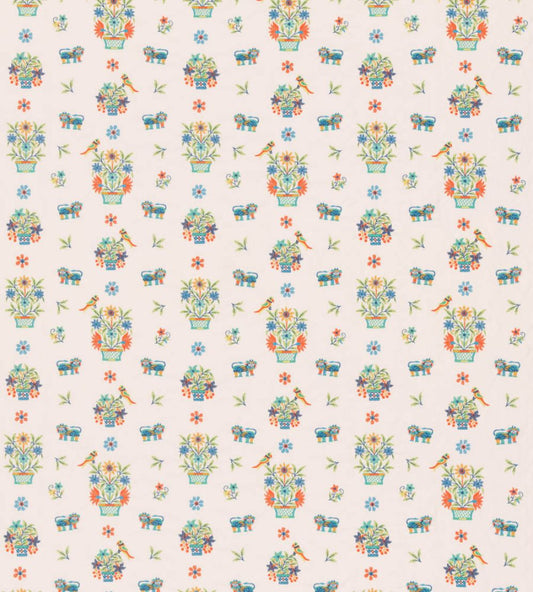 Roar Stitch Fabric by GP & J Baker Jewel