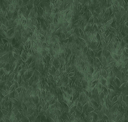 Rob Leaves wallpaper by Coordonné in Silvester, flat pattern view