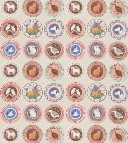 Robina's Dinner Party Fabric by GP & J Baker Jewel