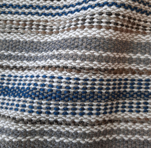 Rodeo Fabric by Marvic Textiles in Indigo / Taupe