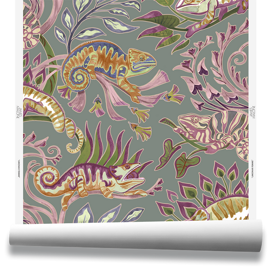 Limonar Wallpaper by James Malone in Femme (70161)