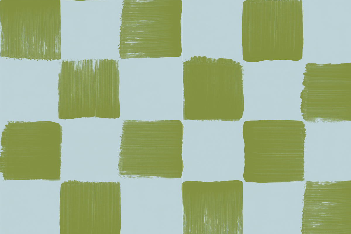 Rook Blue & Green wallpaper by Hovia