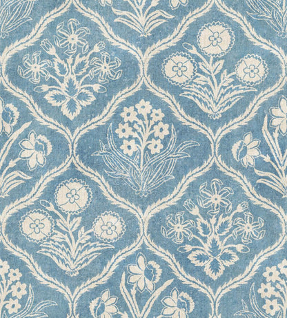 Rosa Wallpaper by Sandberg Blue