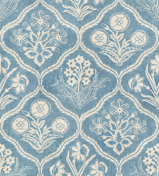 Rosa Wallpaper by Sandberg Blue