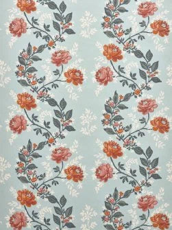 Rosa Wallpaper by Pierre Frey in Fruits Rouges (FP217001)