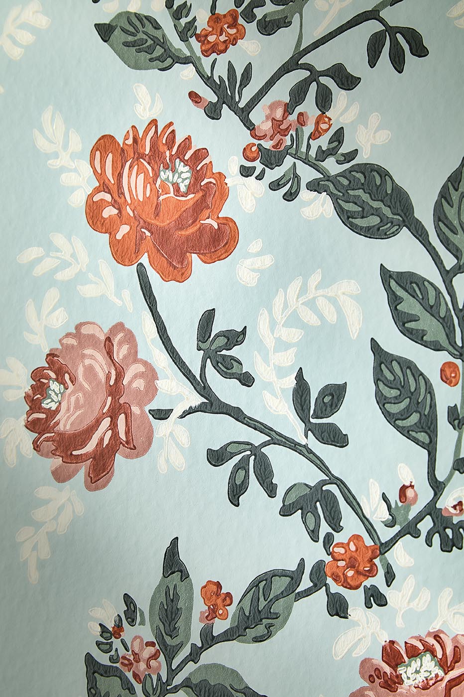 Rosa Wallpaper by Pierre Frey shown in a room setting (view 2)