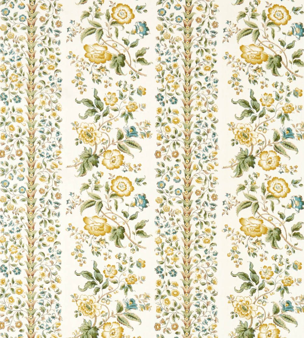 Rose Pergola Fabric by Sanderson Parchment