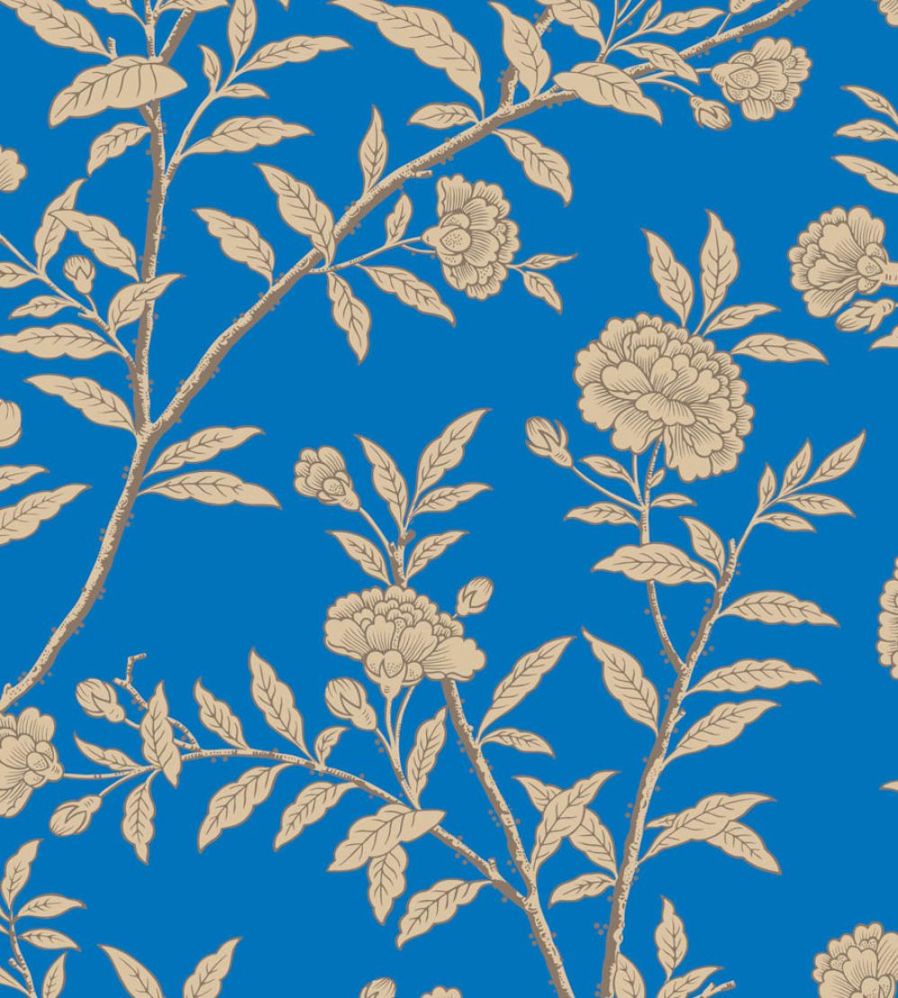Roseberry Wallpaper by Cole & Son Cobalt