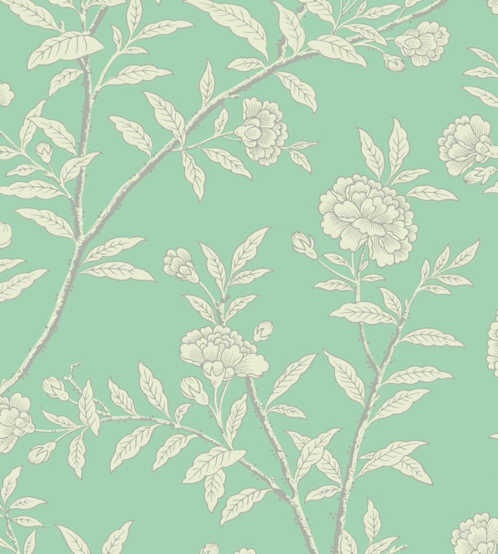 Roseberry Wallpaper by Cole & Son Jade