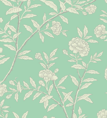 Roseberry Wallpaper by Cole & Son Jade