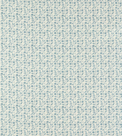 Rosehip Outdoor Fabric by Morris & Co Mineral Blue