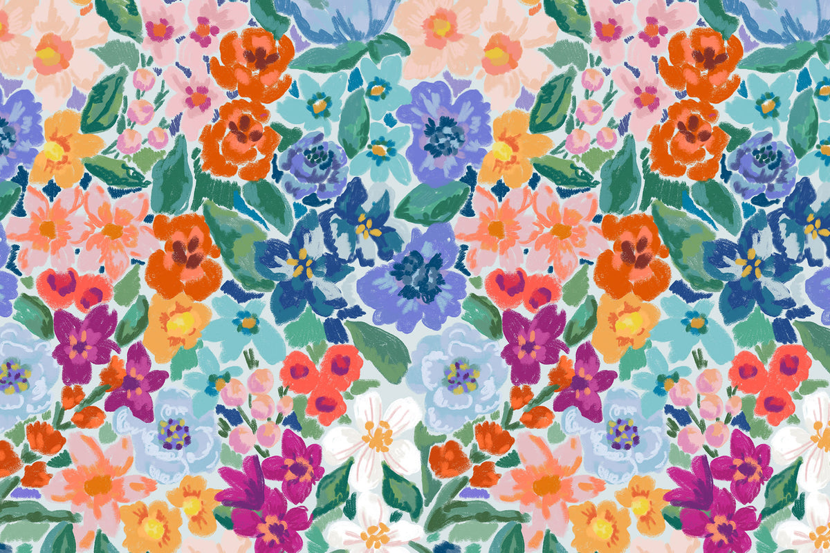 Rosewood Multicolor wallpaper by Hovia