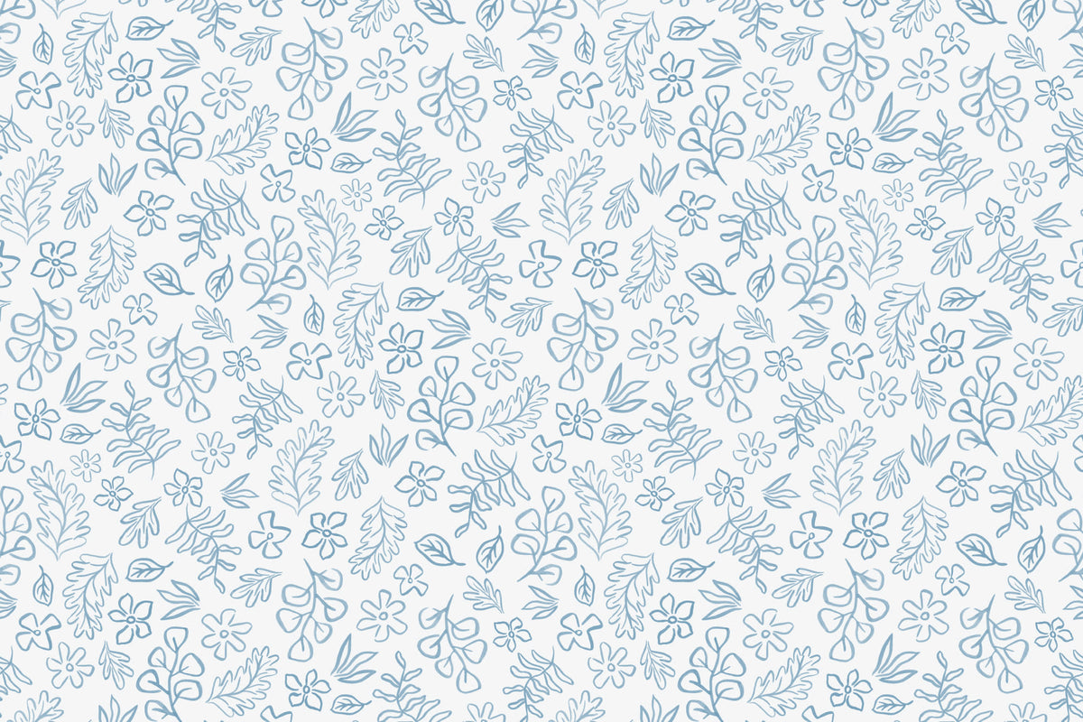 Rowan Blue wallpaper by Hovia