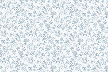 Rowan Blue wallpaper by Hovia