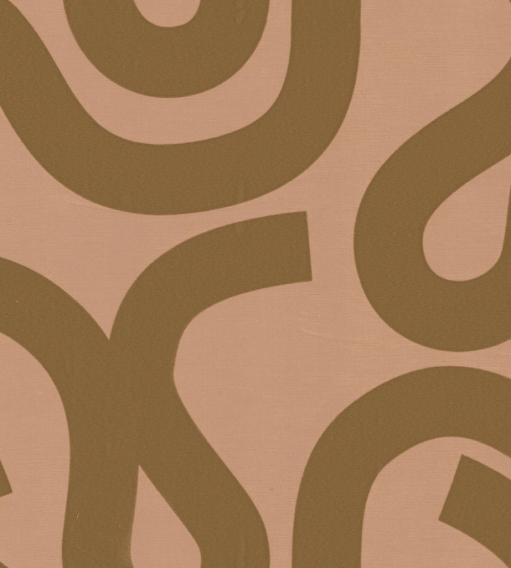 Roxy Fabric by Zimmer + Rohde Brown/Pink