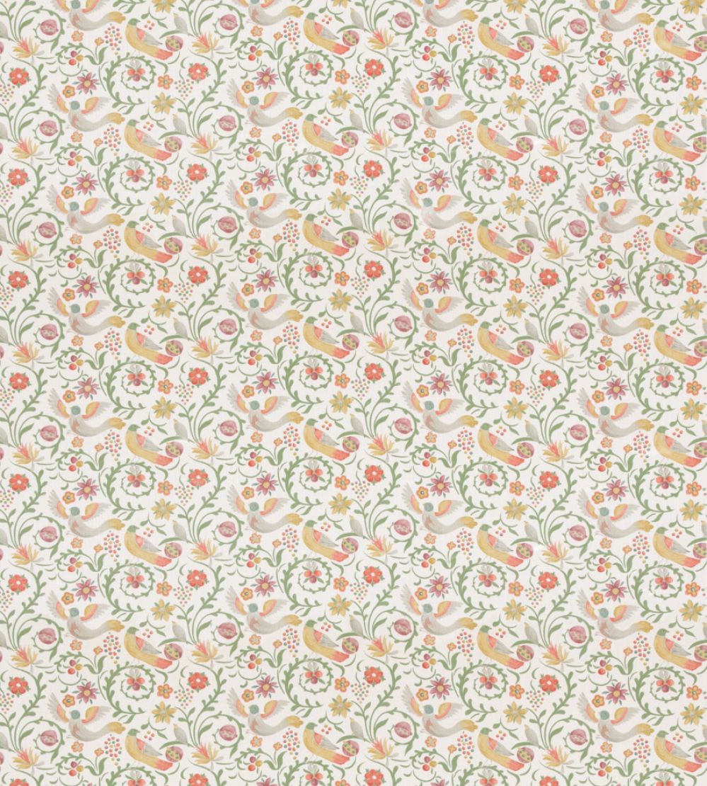 Royal Court Fabric by GP & J Baker Red/Green