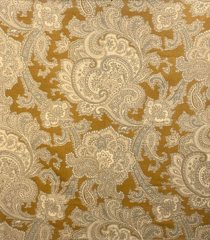 Royal Paisley Fabric by Watts 1874 in Kerala Green