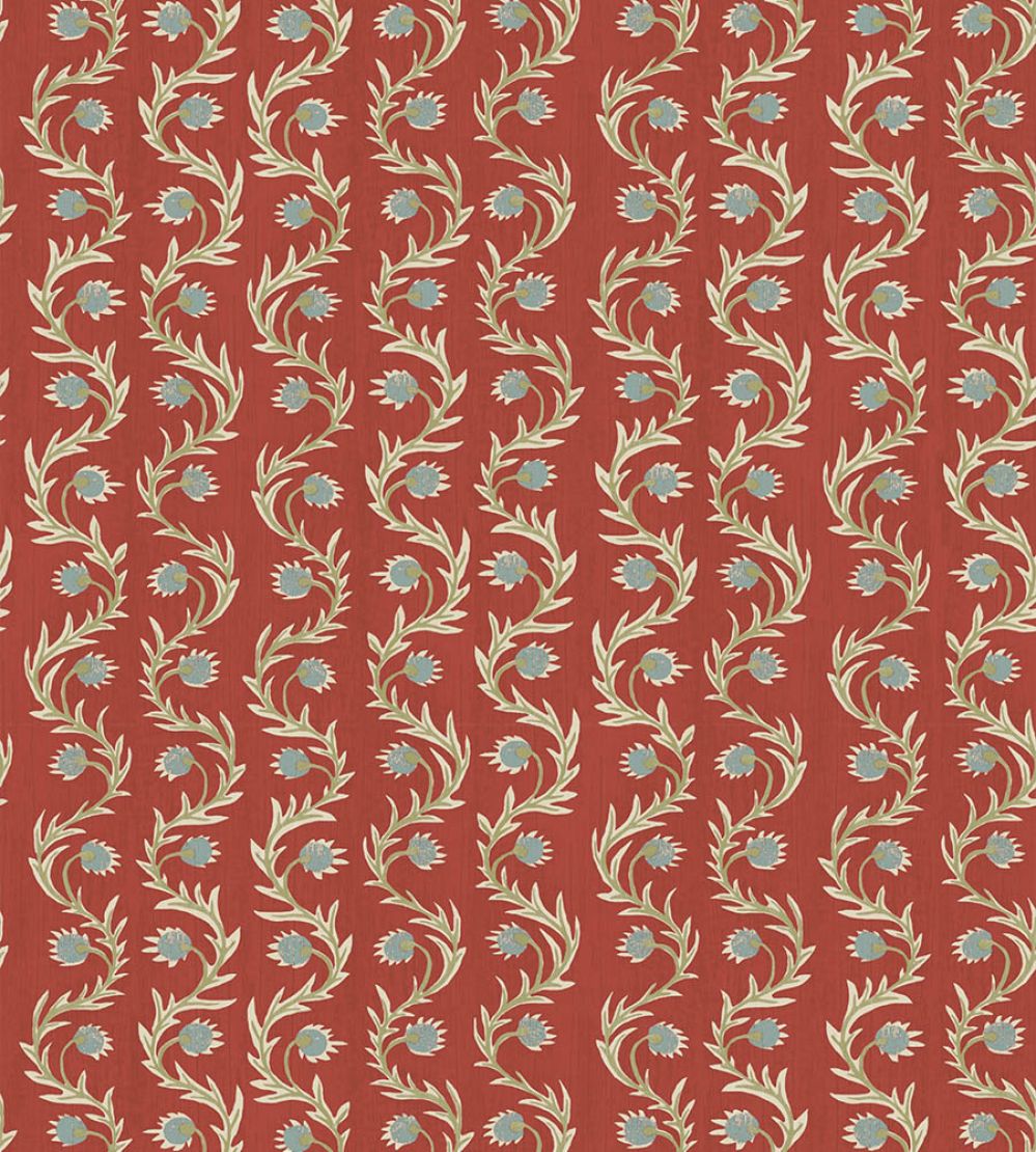 Rubia Wallpaper by Josephine Munsey Red