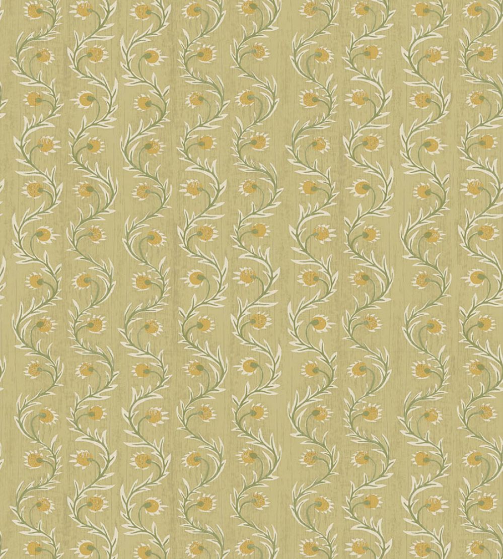 Rubia Wallpaper by Josephine Munsey Soft Yellow