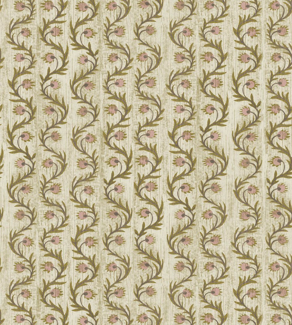 Rubia Wallpaper by Josephine Munsey Stone and Olive