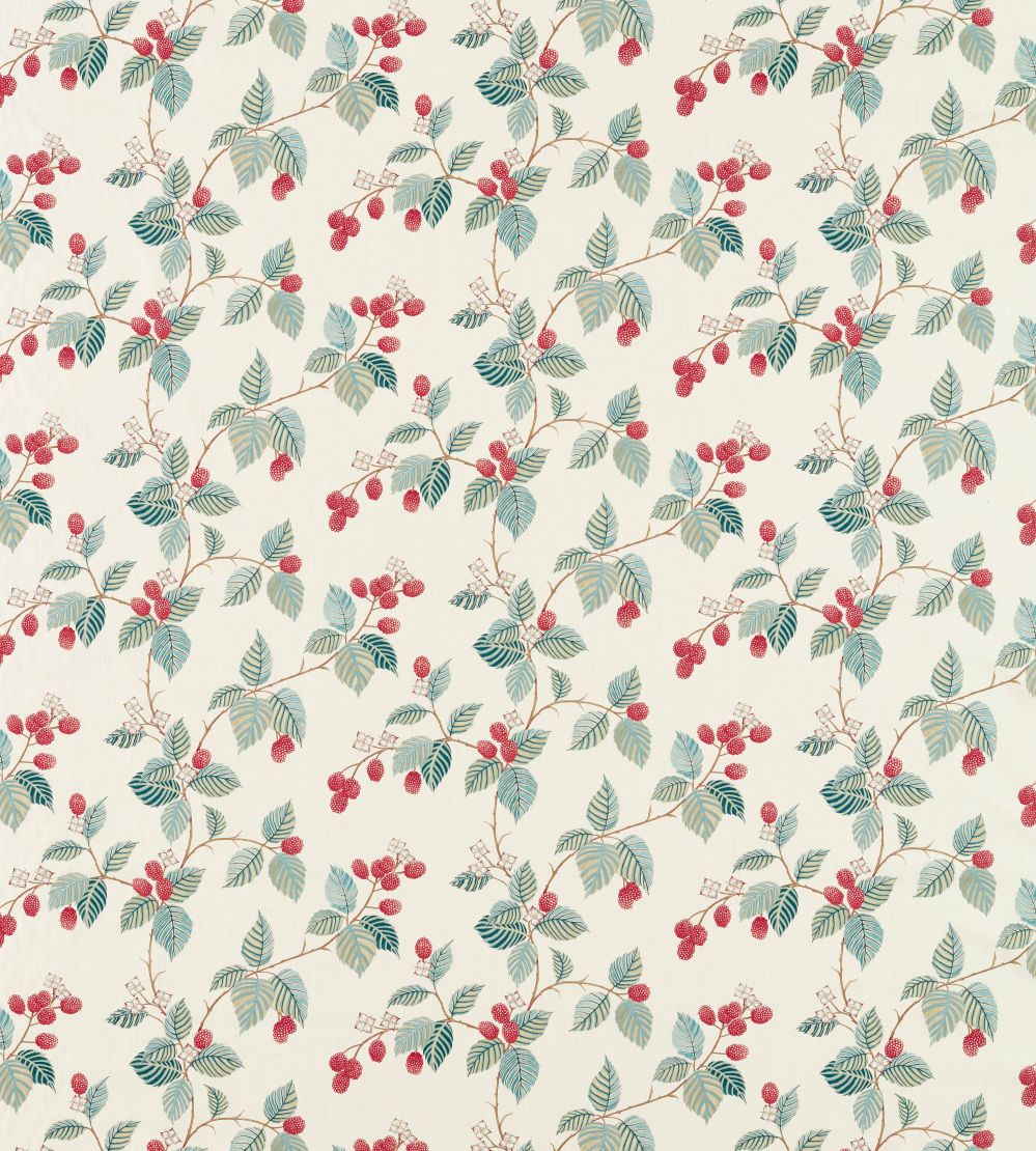 Rubus Fabric by Sanderson Raspberry