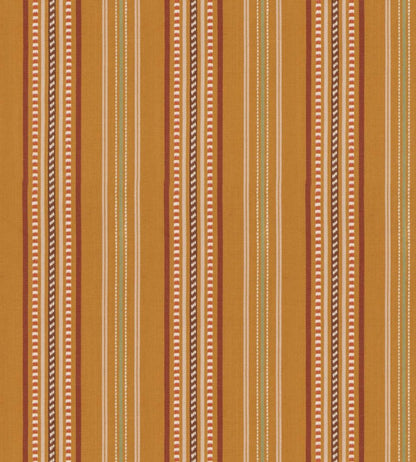Rufus Stripe Fabric by GP & J Baker Ochre