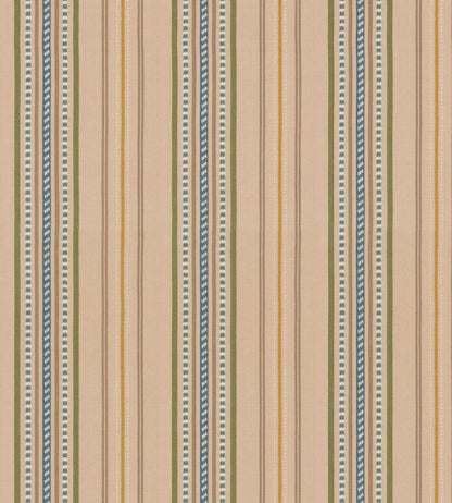 Rufus Stripe Fabric by GP & J Baker Parchment