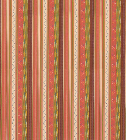 Runaway Fabric by GP & J Baker Coral/Green