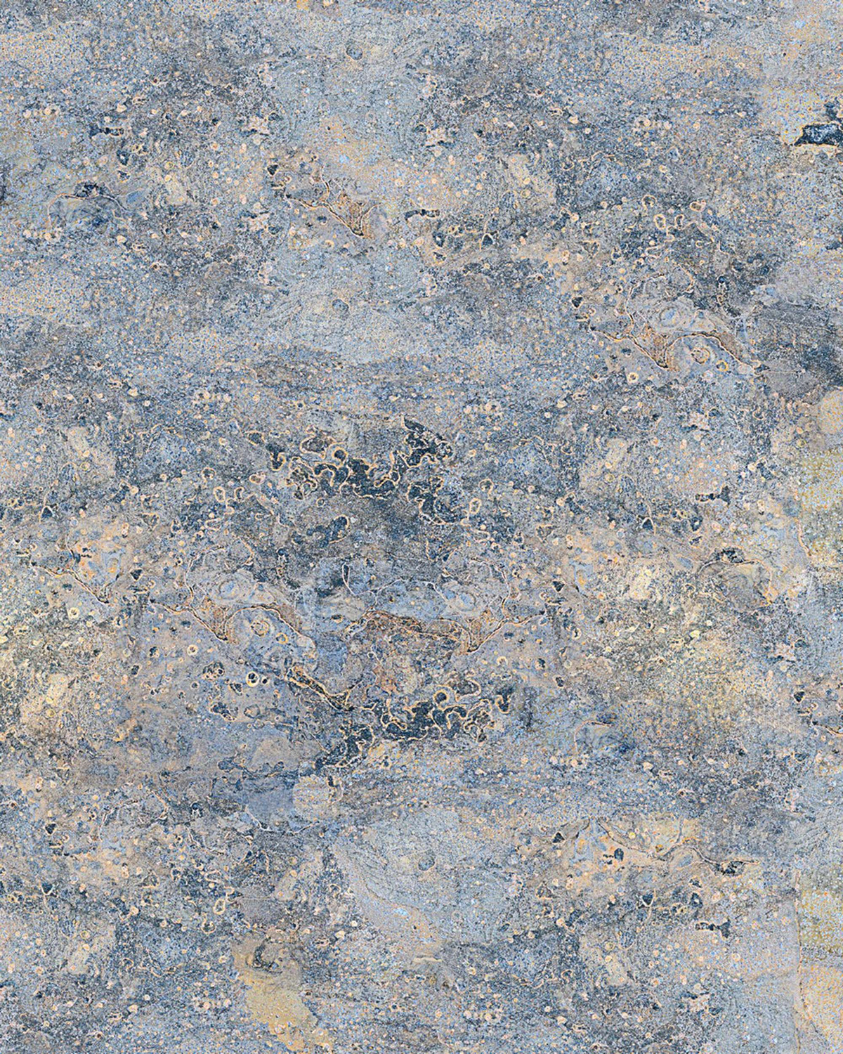 Rust Texture Taupe, Blue wallpaper by MINDTHEGAP
