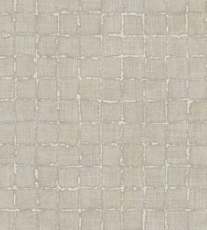 Rustic Check Wallpaper by Eijffinger Beige / Sand