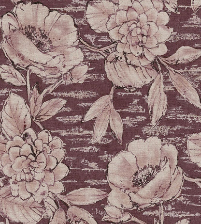 Rustic Floral Wallpaper by Eijffinger Red