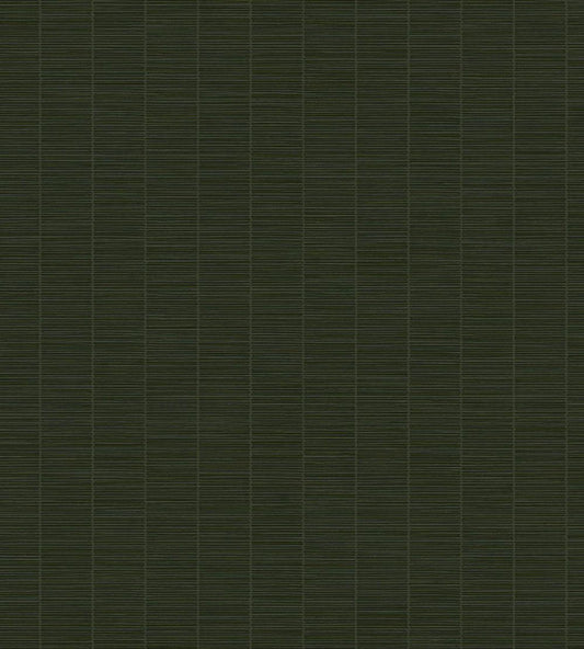 Rustic Stripe Wallpaper by Eijffinger Dark Green