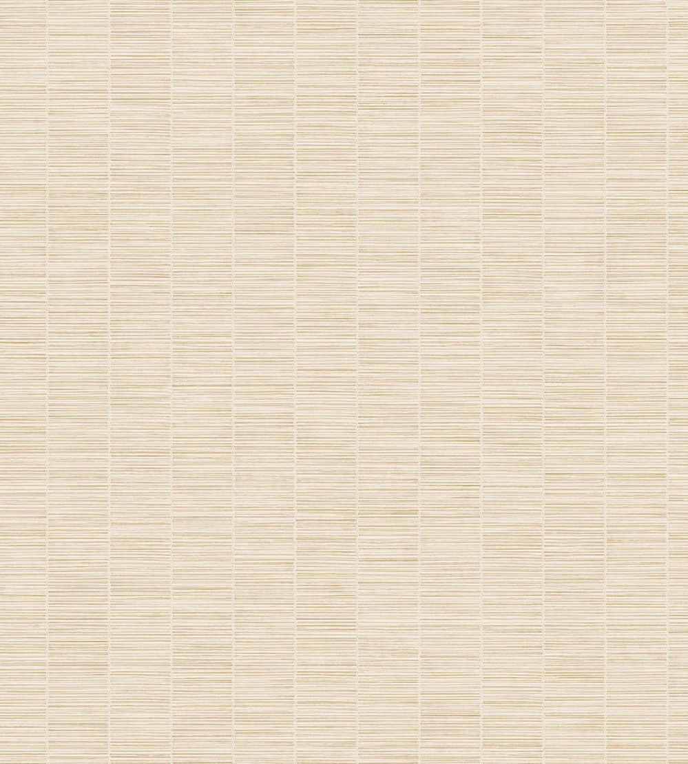 Rustic Stripe Wallpaper by Eijffinger White / Cream