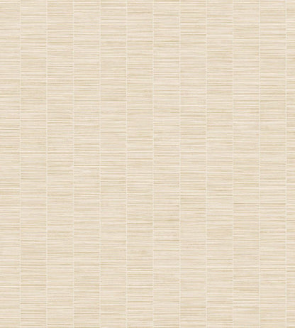 Rustic Stripe Wallpaper by Eijffinger White / Cream