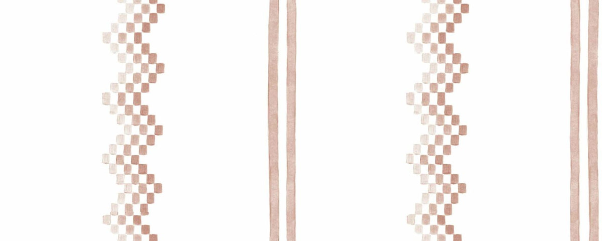 Ruta wallpaper by Coordonné in Arenisca, flat pattern view