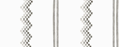 Ruta wallpaper by Coordonné in Onix, flat pattern view